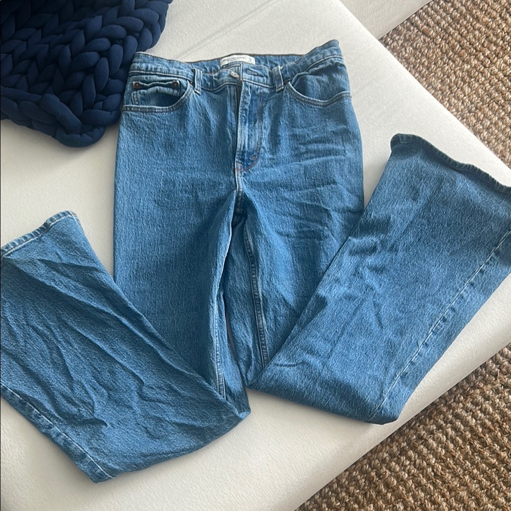 Abercrombie Vintage Flare high rise size 28 6L
